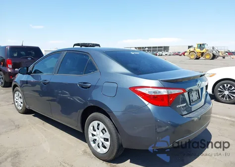2014 Toyota Corolla Le Eco из США, поврежденный, VIN 2T1BPRHE5EC116252